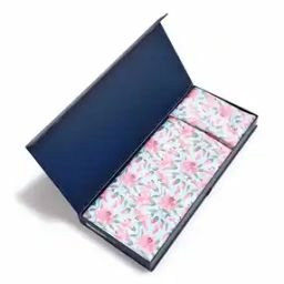 Men Paisley Print Stole & Pocket Square Set-image-51