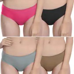Pack of 4 Seamless Full Coverage Briefs-picture-14
