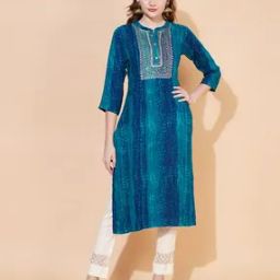 fashor Embellished Straight Kurta-picture-25