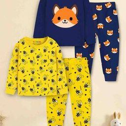Pack of 2 Printed T-Shirts & Shorts-46