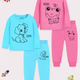 Pack of 2 Printed T-Shirts & Shorts-picture-18
