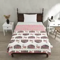 Printed Cotton Single Dohar-image-2