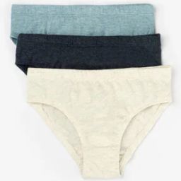 Pack of 3 Briefs with Elasticated Waist-24