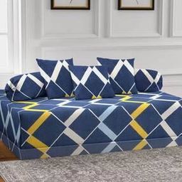 Set of 6 Geometric TC Diwan Set-image-7