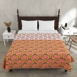 Floral Print Double Dohar-image-16