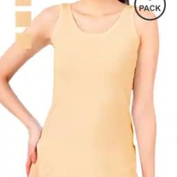 Pack of 3 Women Sleeveless Camisole-picture-48