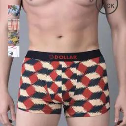 Pack of 5 Men Combed Cotton Trendy Printed Trunks-image-29