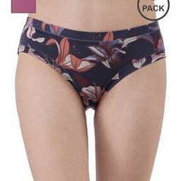Pack of 2 Floral Print Full-Coverage Briefs-67