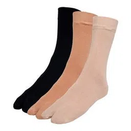Pack of 3 Solid Socks-image-1