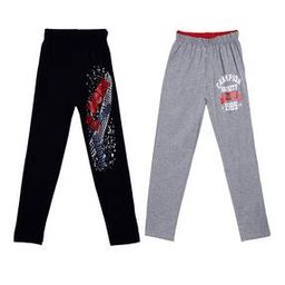 Boys Pack of 2 Graphic Print Track Pants-picture-43