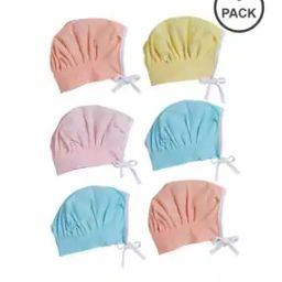 Pack of 6 Caps with Tie-Knot-image-26