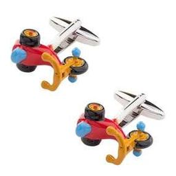 Metallic Tricycle Cufflinks-image-5