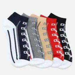 Pack of 5 Pair Ankle-Length Socks-image-4