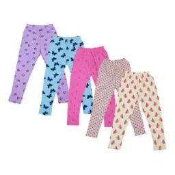 Graphic Print Basic Leggings-image-89