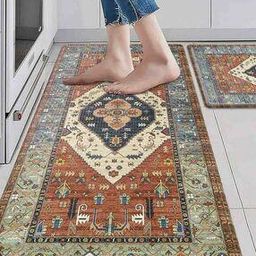 Tribal Print Antiskid Runner & Mat-28