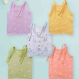 Pack of 5 Organic Cotton Printed Jablas-image-32