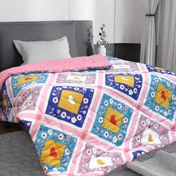 300 GSM Printed Single Reversible AC Comforter-image-1