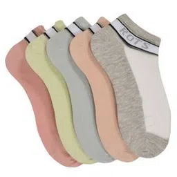 Pack of 5 Ankle-Length Socks-image-48