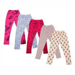 Pack of 5 Printed Leggings-image-96