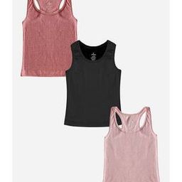 Pack of 3 Girls Sleeveless Tank Top-picture-45