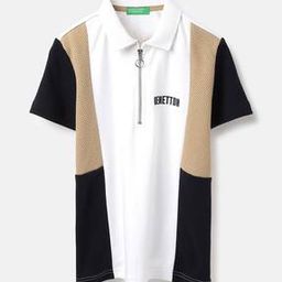 Boys Colourblock Regular Fit Polo T-Shirt-picture-30
