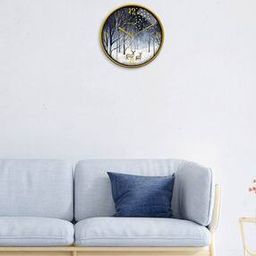 Printed Round Analogue Wall Clock-image-87