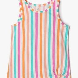 Girls Striped Round-Neck Top-image-33