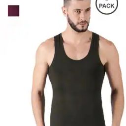 Men Pack of 2 Round-Neck Vest-image-35