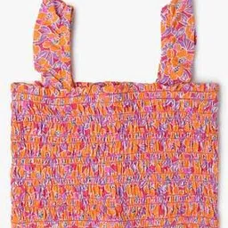 Girls Floral Smocked Top-image-80