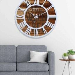 Silent Movement Wooden Wall Clock-42