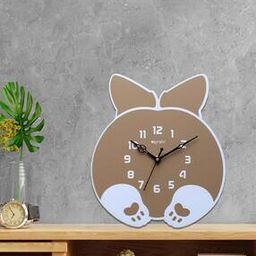 Silent Movement Wooden Wall Clock-42