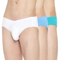 Pack of 3 Regular Briefs with Elasticated Waist-image-52