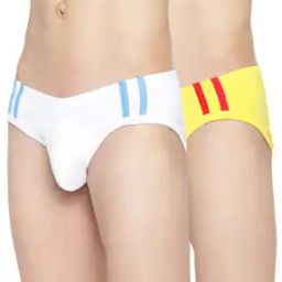 Pack of 2 Regular Briefs with Elasticated Waist-image-94