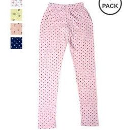 Pack of 5 Printed Leggings-image-62