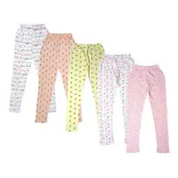 Pack of 5 Printed Leggings-image-90