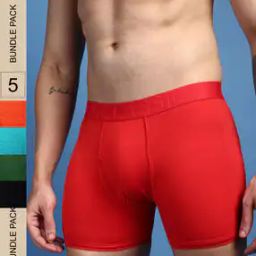 Pack of 5 Trunks with Elasticated Waistband-picture-42