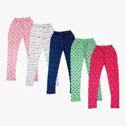 Pack of 5 Printed Leggings-image-65