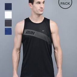 Pack of 5 Men Sleeveless Vest-image-52