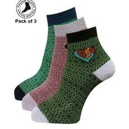 Pack of 3 Ankle-Length Socks-image-85