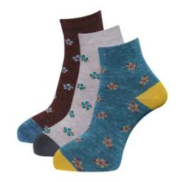 Pack of 3 Ankle-Length Socks-image-89