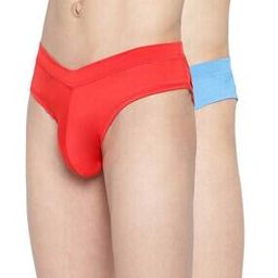 Pack of 2 Regular Briefs with Elasticated Waist-image-95