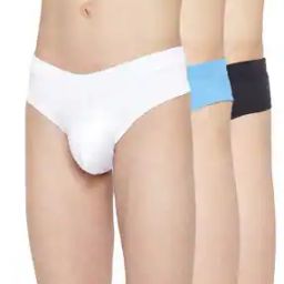 Pack of 3 Regular Briefs with Elasticated Waist-image-10