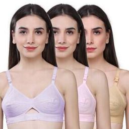 Pack of 3 Non-Padded Bra-image-1