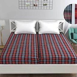 Set of 2 300 TC Single Bed Mattress Protector-17