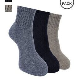 force nxt Pack of 3 Men Ankle-Length Everyday Socks-picture-48