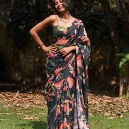 suta Floral Print Saree-picture-25