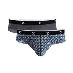Pack of 2 Micro Print Briefs-image-37
