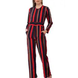 Jumpsuit with Striped Detail-24