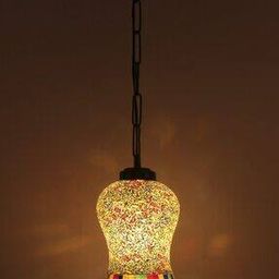 LED Compatible Glass Hanging Lamp-17
