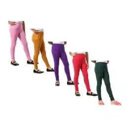Pack of 5 Leggings with Elasticated Waistband-image-51